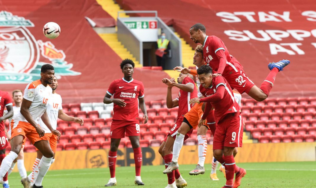 Premier League champions Liverpool win over 7-2 against Blackpool 